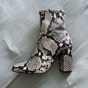 ALDO SNAKE PRONT BOOT